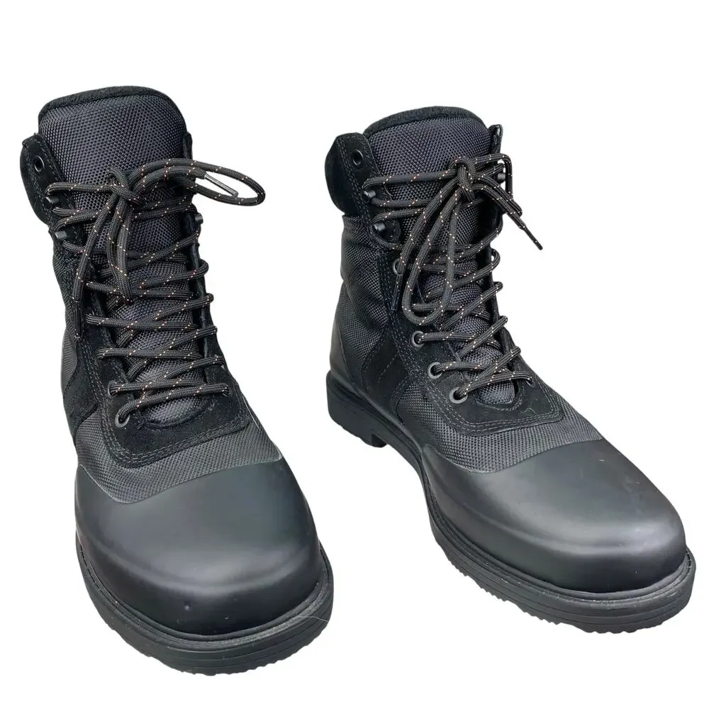 Hunter Men's Original Insulated Black Weatherproof Commando Boot Size 8
